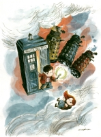 Doctor Who by CPWIII Comic Art